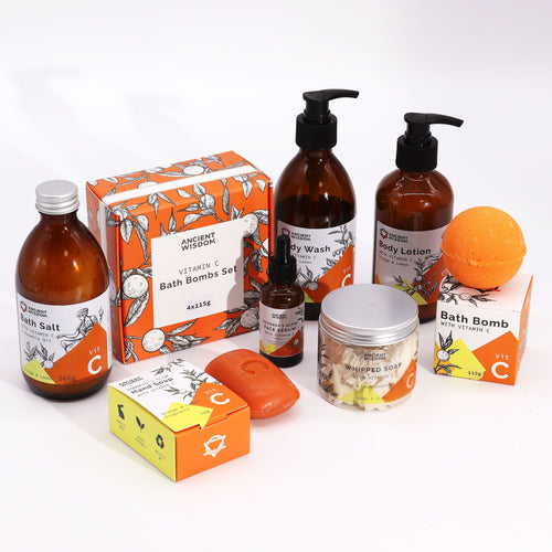 Lotion Corps Vitamine C – Orange & Citron