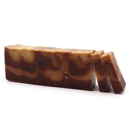 Savon Artisanal à l'Huile d'Olive – Vanille, Tranche