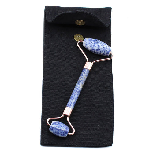 Rouleau de Massage Visage en Sodalite