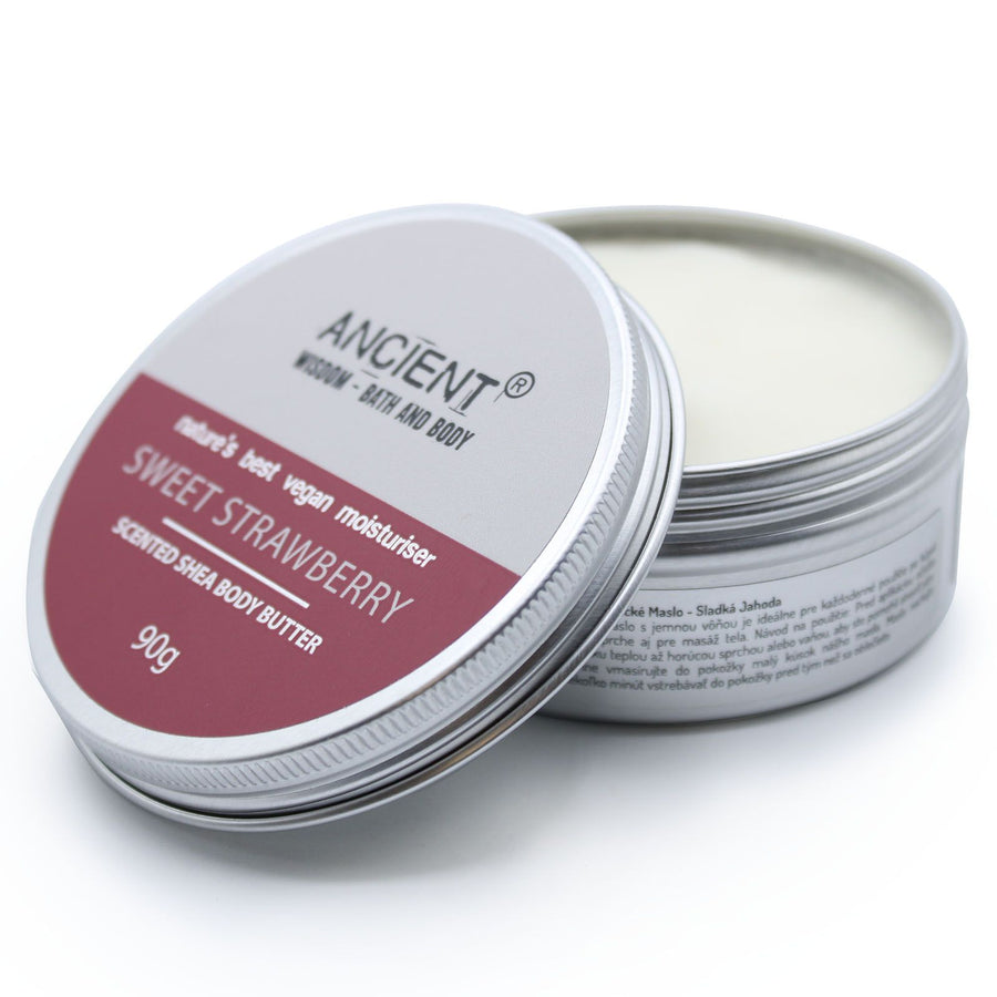 Beurre de Karité Corps Parfumé – Fraise 90g