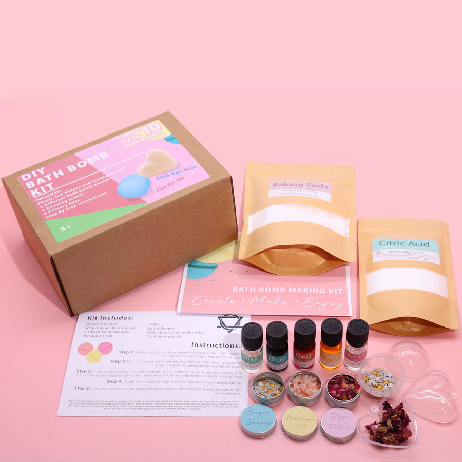 Kit DIY Bombe de Bain – Alloy & Satin