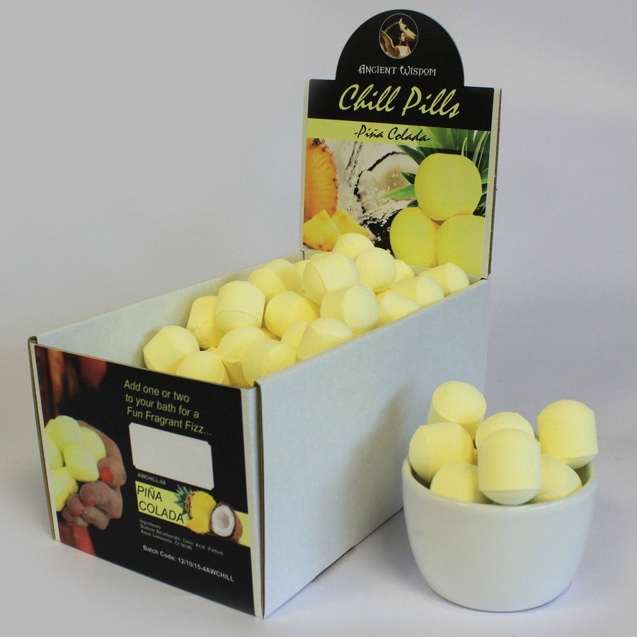 Perles de Bain Effervescentes Piña Colada – Boîte 1,3kg