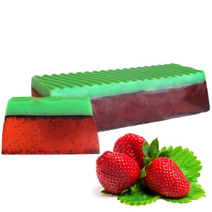 Pain de Savon Format Pro 1,3kg – Fraise