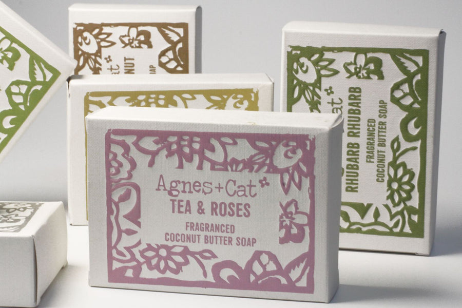 Savon Artisanal 140g – Rhubarbe Rhubarbe