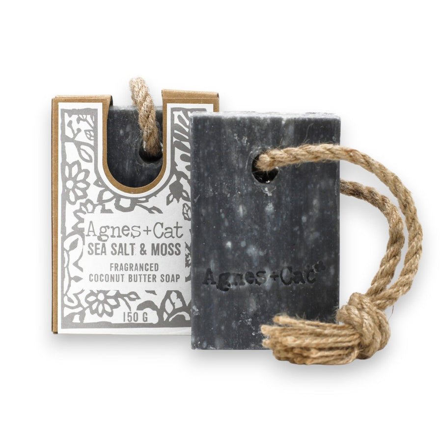 Savon sur Corde – Sel Marin & Mousse