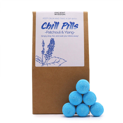 Coffret Bombes de Bain 350g – Ylang-Ylang & Patchouli