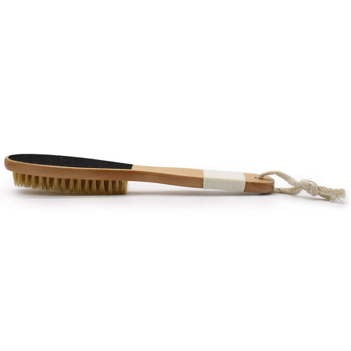 Brosse à Ongles Double Face avec Lime