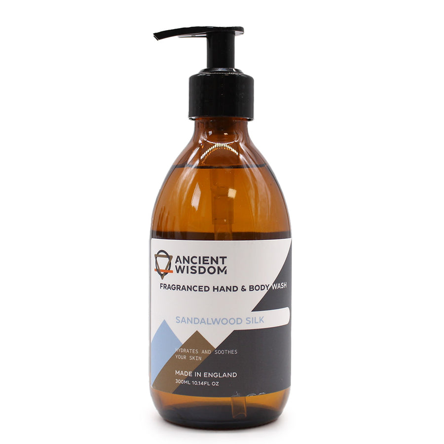 Gel Douche Mains et Corps 300ml – Santal Soyeux