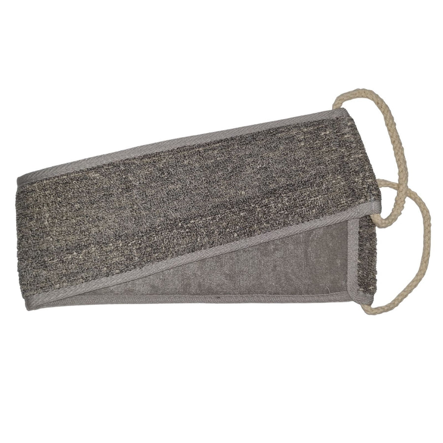 Sangle Exfoliante Bambou & Lin – Charbon