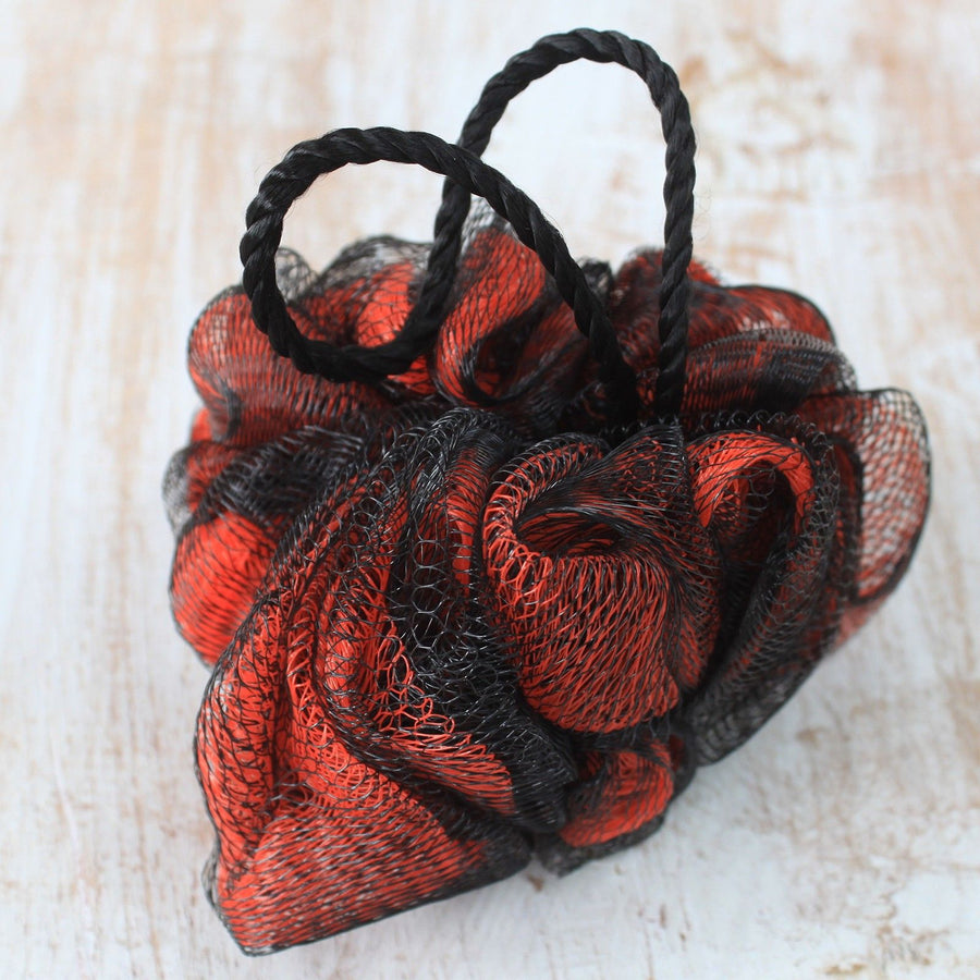 Éponges Scrunchies Bain Luxe Parisien x5 – Tube Présentoir