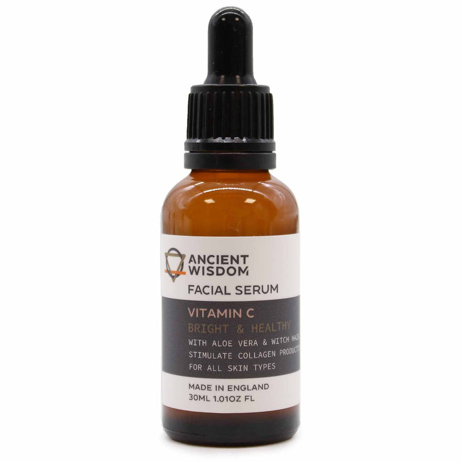Sérum Vitamine C Visage 30ml – Aloe Vera & Hamamélis