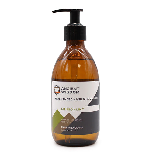 Gel Douche Mains & Corps 300ml – Mangue & Citron Vert