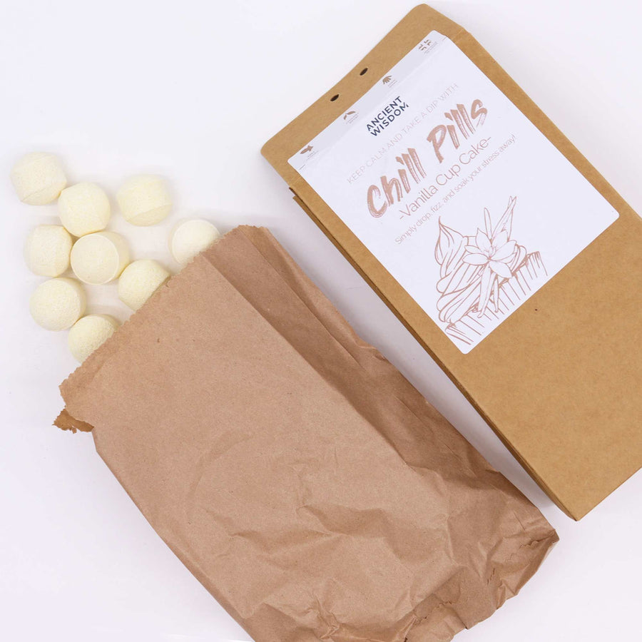 Coffret Bombes de Bain Vanille Cupcake 350g