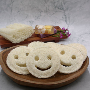 Éponge Loofah Naturelle Smiley