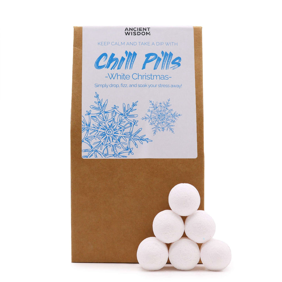Coffret Perles de Bain Relaxantes 350g – White Christmas