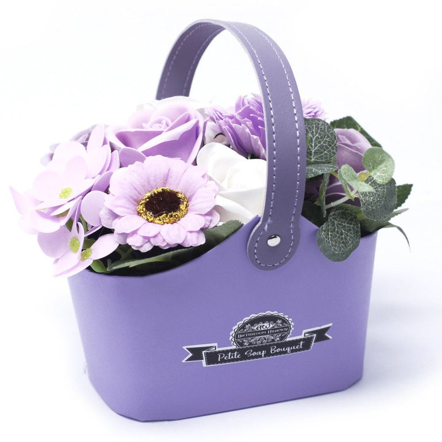 Fleurs de Savon Lavande Douce - Bouquet Petit Panier
