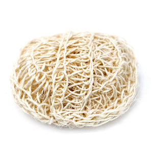 Éponge Exfoliante en Sisal - Coussin Rond Doux