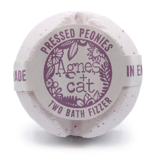 Poudre de Bain Effervescente aux Pivoines Pressées