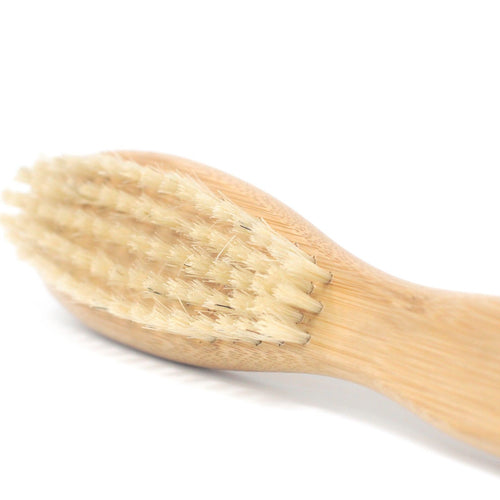 Brosse à Barbe Naturelle – Bambou, Poils de Sanglier & Bois de Poirier