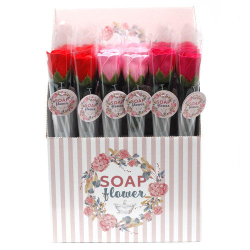 Fleur de Savon Rose - Petit Format Prêt à la Vente