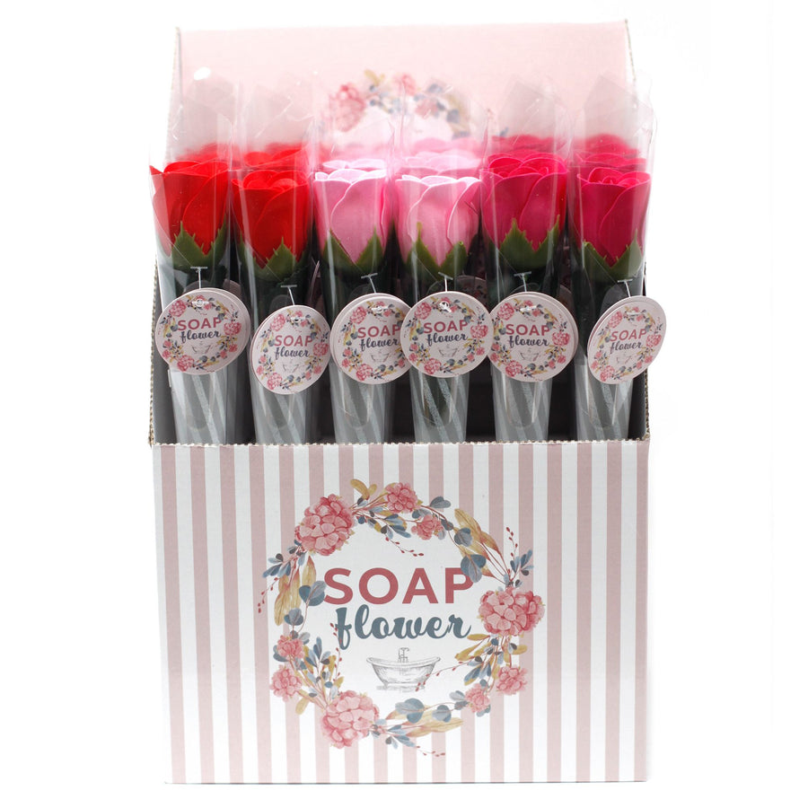 Fleur de Savon Rose - Petit Format Prêt à la Vente