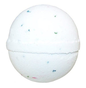 Bombe de Bain Gourmande Tutti Frutti 180g – Blanc & Multicolore