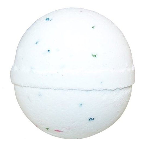 Bombe de Bain Gourmande Tutti Frutti 180g – Blanc & Multicolore
