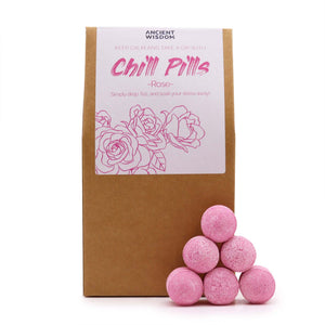 Coffret Bombes de Bain Rose – Chill Pills 350g