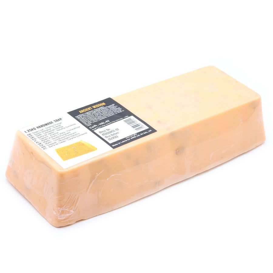 Pain de Savon 1,25kg – Orange Souriante