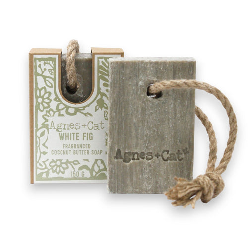 Savon sur Corde Agnes + Cat – Figue Blanche