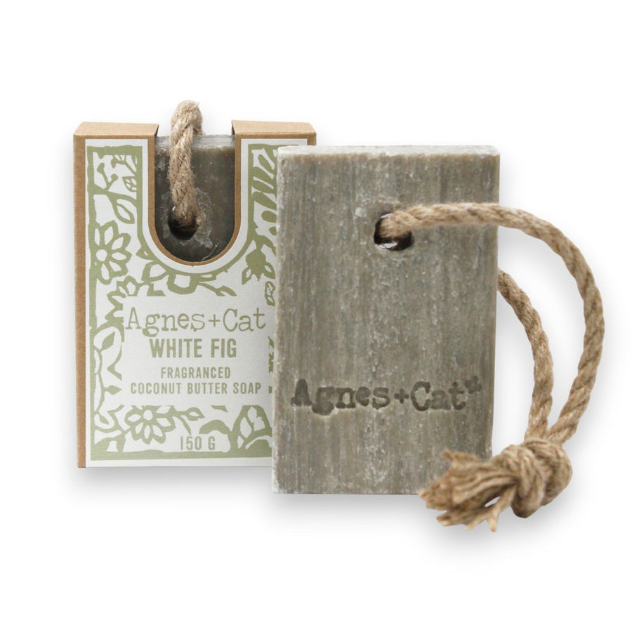 Savon sur Corde Agnes + Cat – Figue Blanche