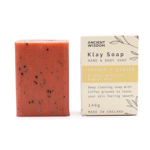 Savon à l'Argile Orange et Gingembre