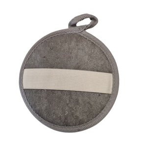 Disque Exfoliant Bambou & Lin – Charbon