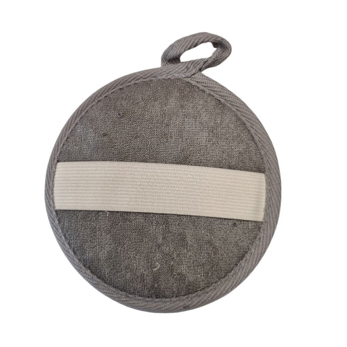 Disque Exfoliant Bambou & Lin – Charbon