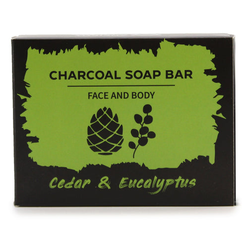 Savon au Charbon Actif Eucalyptus & Bois de Cèdre 85g