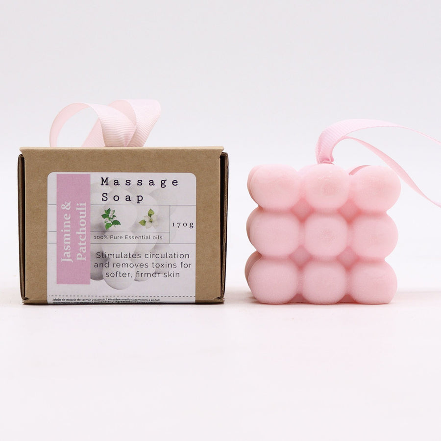 Savon de Massage en Coffret – Jasmin & Patchouli