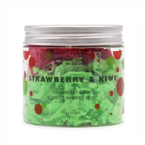 Savon Crème Fouettée Fraise & Kiwi 120g