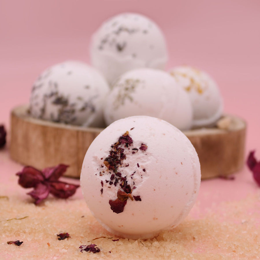 Bombe de Bain Sel de l'Himalaya – Parfum Sensuel