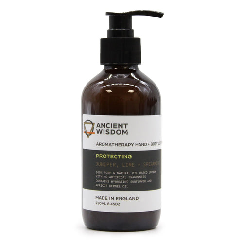 Lotion Corps Aromathérapie Genévrier, Citron Vert & Menthe Verte – 250ml
