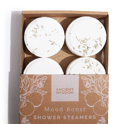 Tablettes Effervescentes de Douche Zen – Coffret de 4 Mood Boost