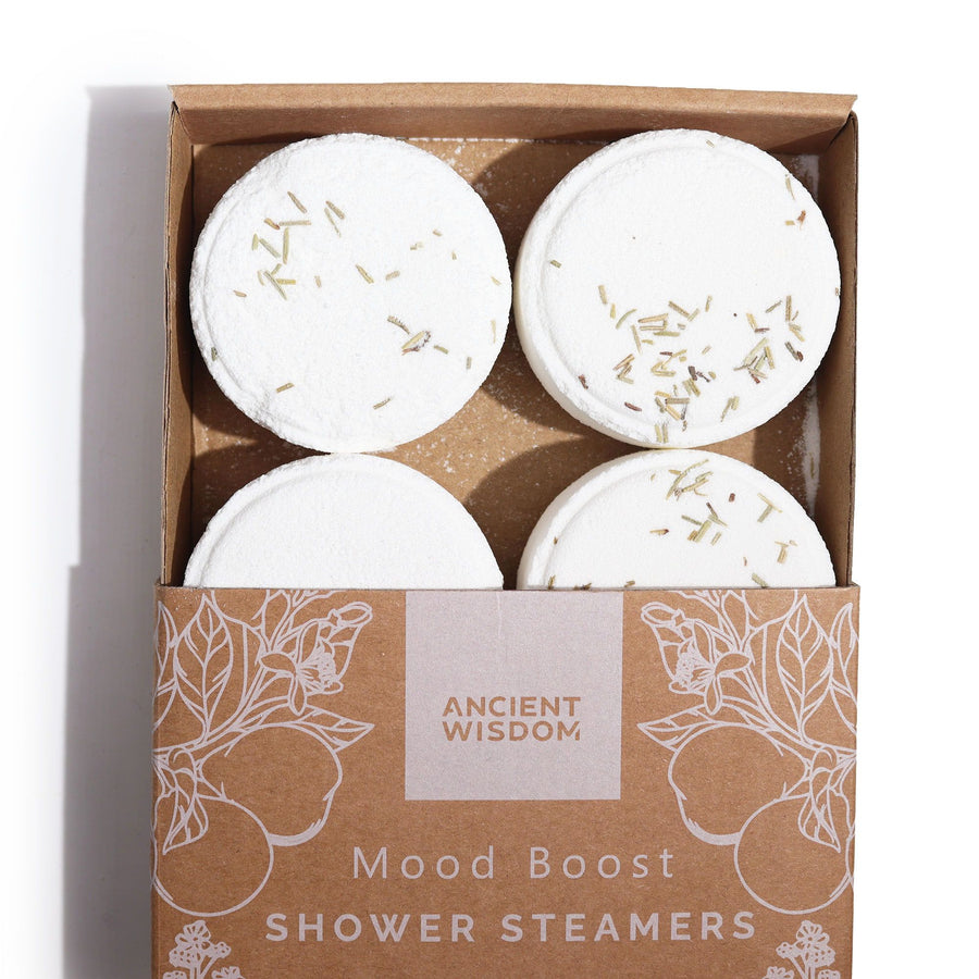 Tablettes Effervescentes de Douche Zen – Coffret de 4 Mood Boost