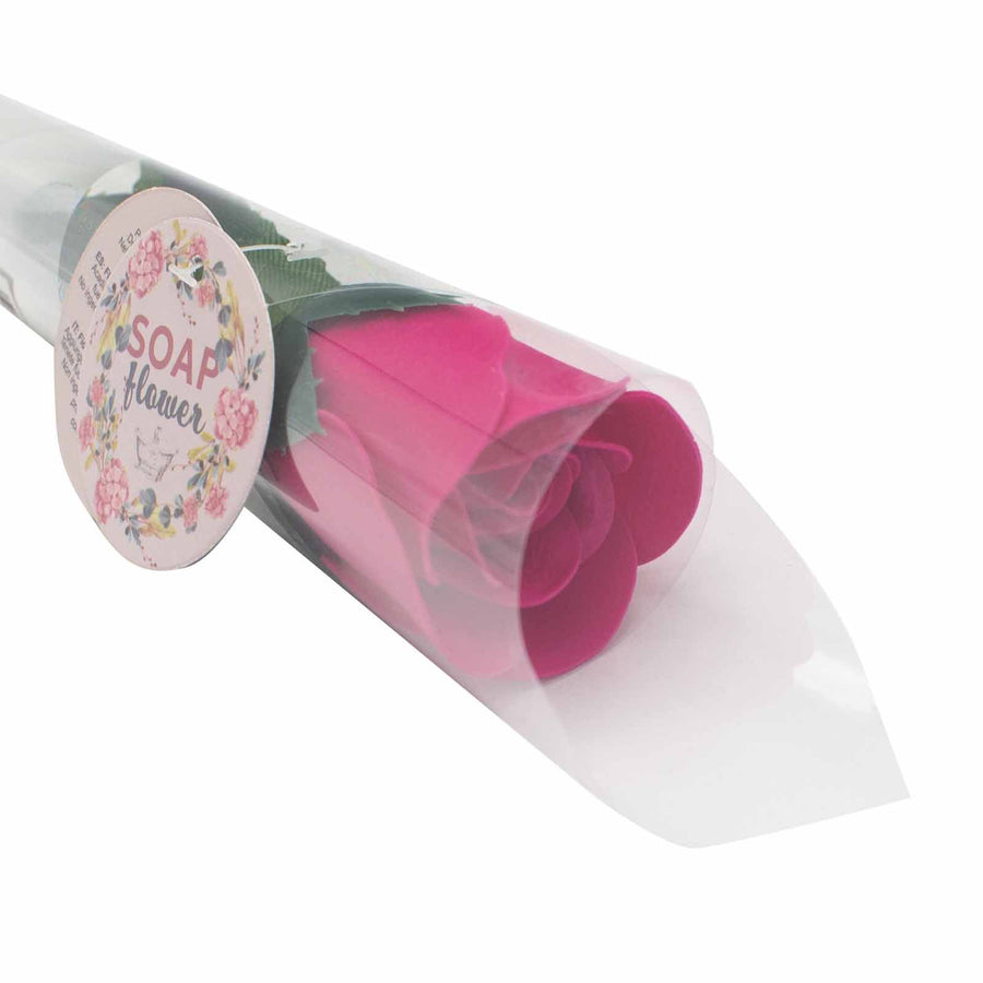 Fleur de Savon Petite Rose Rouge – Prête à la Revente