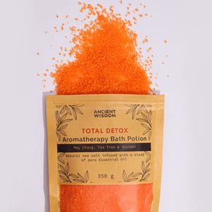 Sel de Bain Aromathérapie Détox Totale - Sachet Kraft 350g
