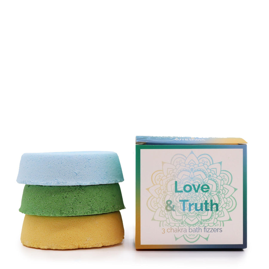 Bombes de Bain Chakra - Petit Coffret Amour & Vérité