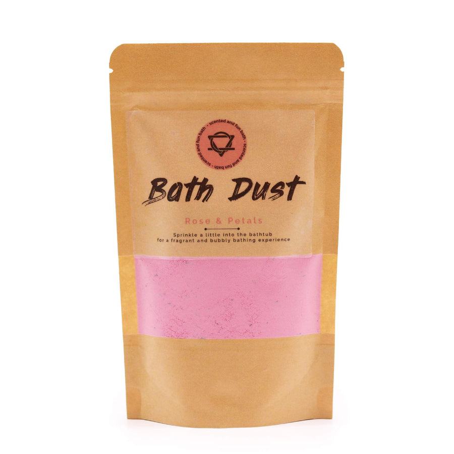 Poudre de Bain Effervescente Rose & Pétales 200g