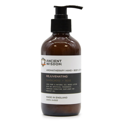 Lotion Corps & Mains 250ml – Bois de Santal & Rose