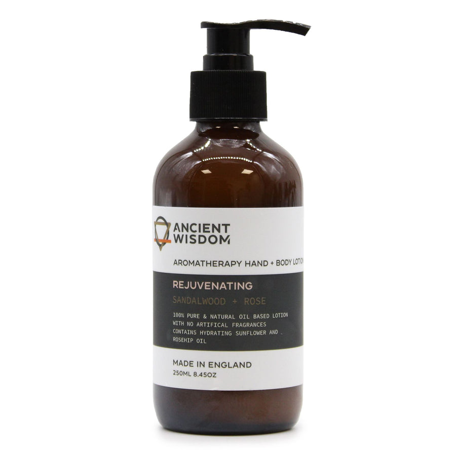 Lotion Corps & Mains 250ml – Bois de Santal & Rose