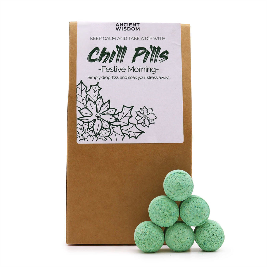 Chill Pills Festive Morning – Mini Bombes de Bain 350g