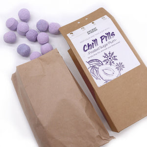 Mini Bombes de Bain en Coffret 350g – Prune Givrée