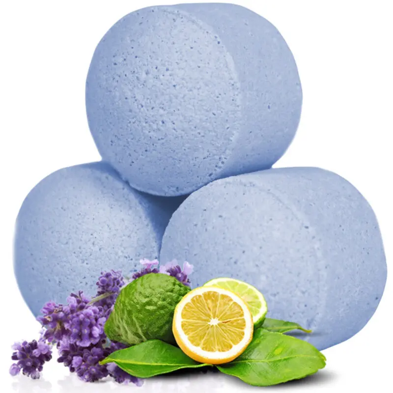 Mini Bombe de Bain (90Pcs) parfumées à la Lavande et Bergamote